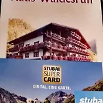 Appartement Haus Waldesruh