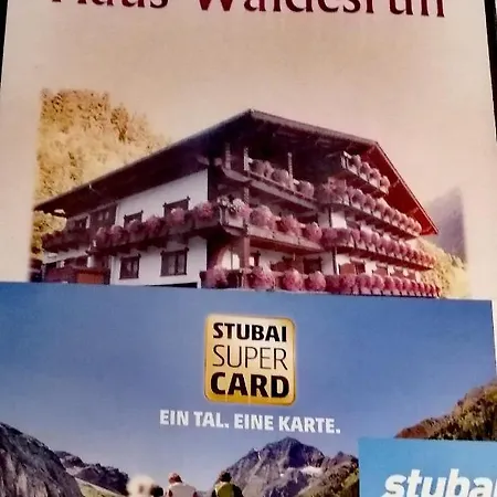 דירה Haus Waldesruh